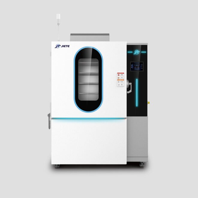 The Rapid Temperature Change Test Chamber delivers precise and efficient thermal cycling for accelerated testing, ensuring product reliability under extreme conditions. Ideal for industries such as electronics, automotive, aerospace, and semiconductors.