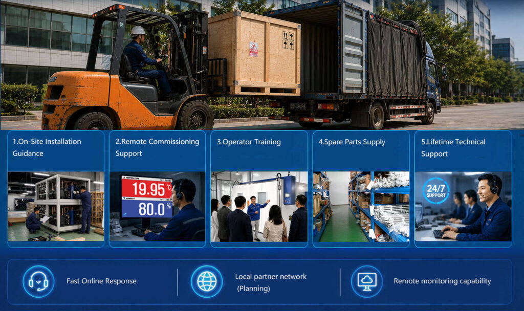 Global Delivery, Installation & After-Sales Support